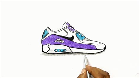 nike air max tekenen|How to Draw Nike Air Max 90 .